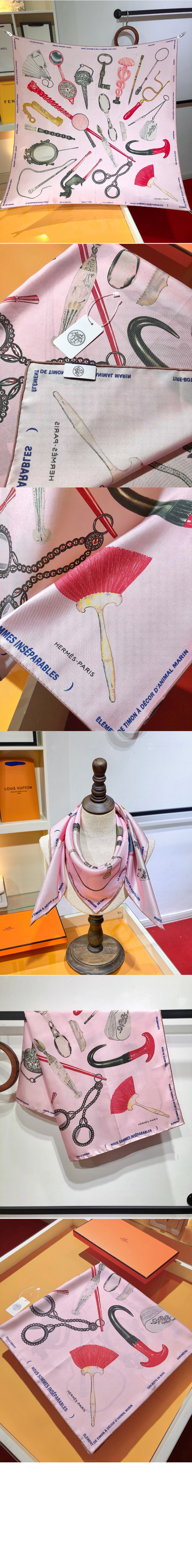 미러급레플리카사이트 | 명품레플리카 전문 쇼핑몰  | 딥퀄 - Nous Sommes Inseparables 스카프 90 &gt; 루이비통