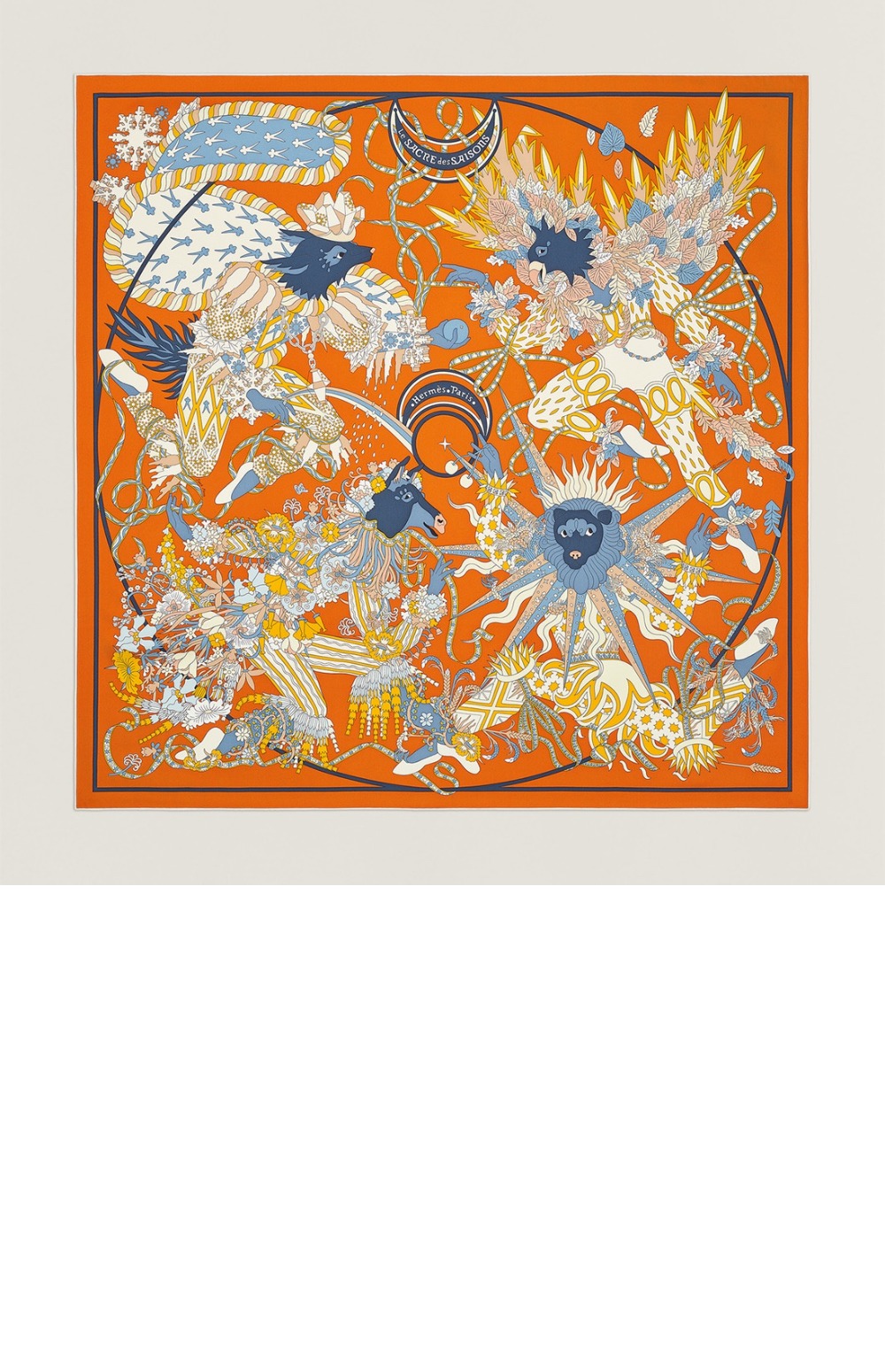 미러급레플리카사이트 | 명품레플리카 전문 쇼핑몰  | 딥퀄 - Le Sacre des Saisons 스카프 90 &gt; 에르메스