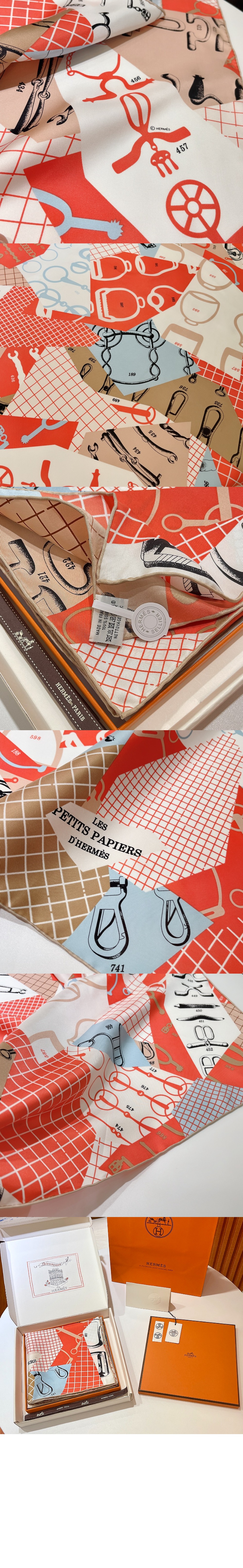 미러급레플리카사이트 | 명품레플리카 전문 쇼핑몰  | 딥퀄 - Les Petits Papiers d'  스카프 90 &gt; 에르메스