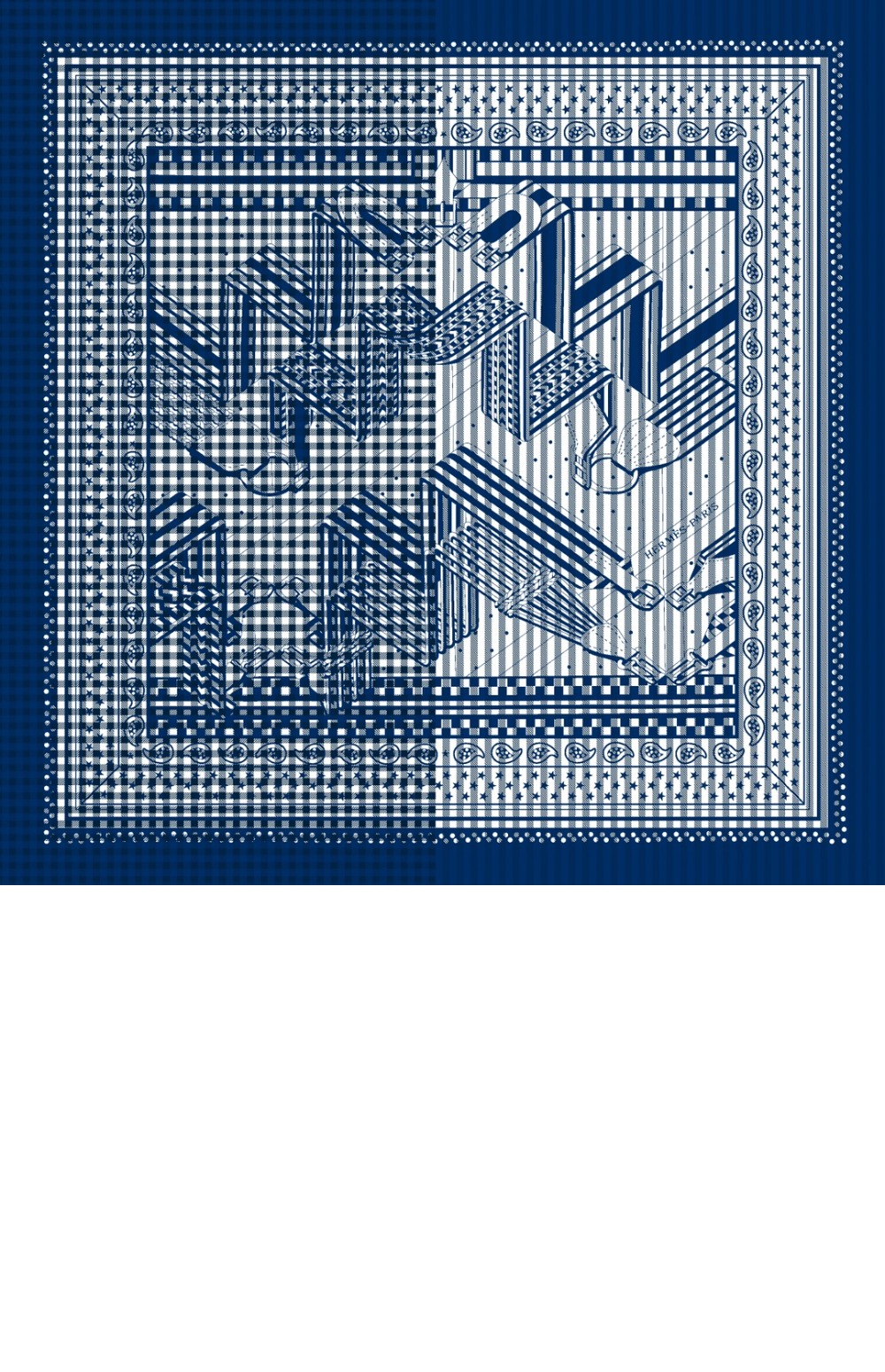 미러급레플리카사이트 | 명품레플리카 전문 쇼핑몰  | 딥퀄 - Sangles en Zigzag bandana 스카프 90 &gt; 에르메스