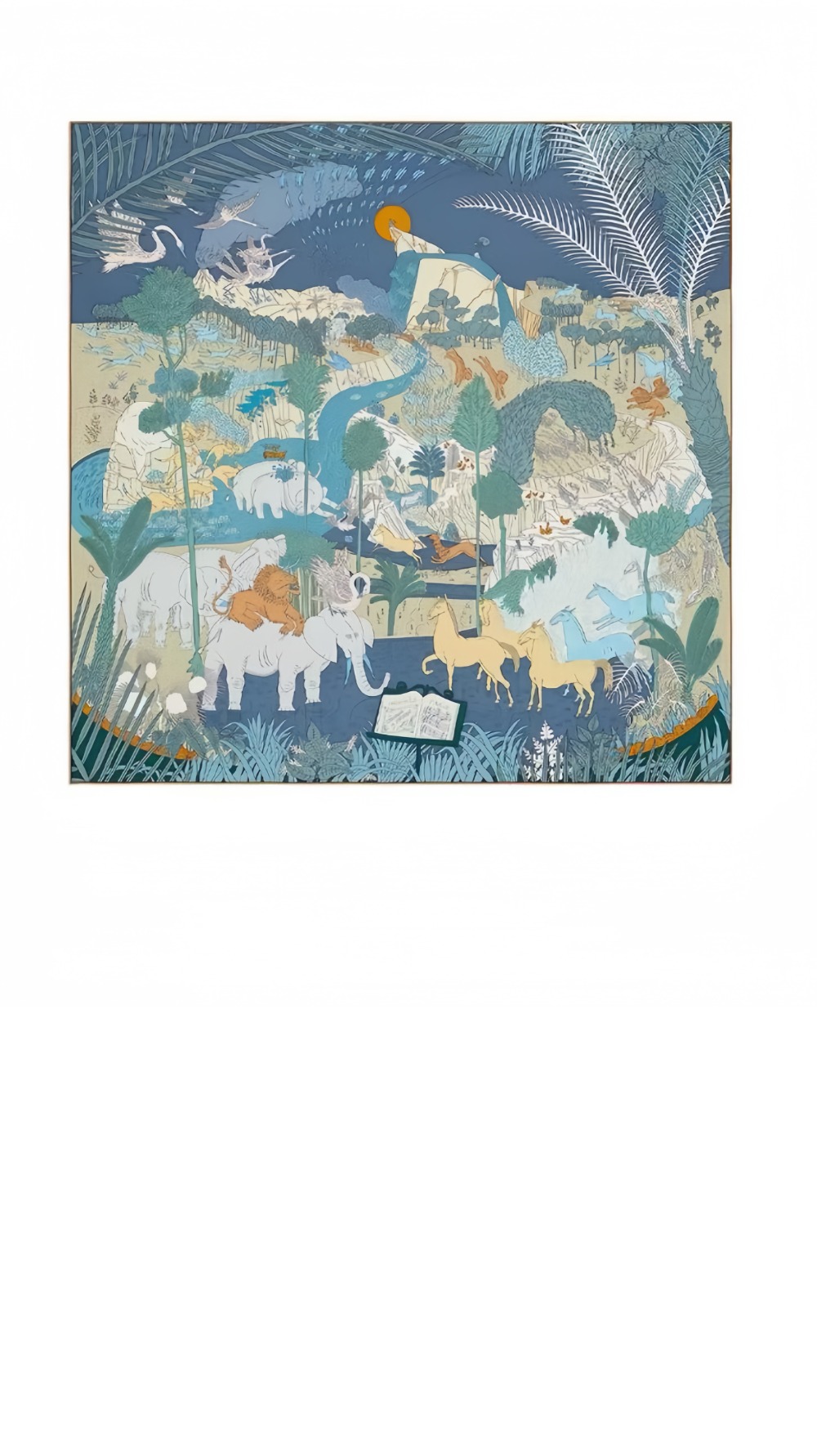 미러급레플리카사이트 | 명품레플리카 전문 쇼핑몰  | 딥퀄 - Le Carnaval des Animaux 숄 140 &gt; 에르메스