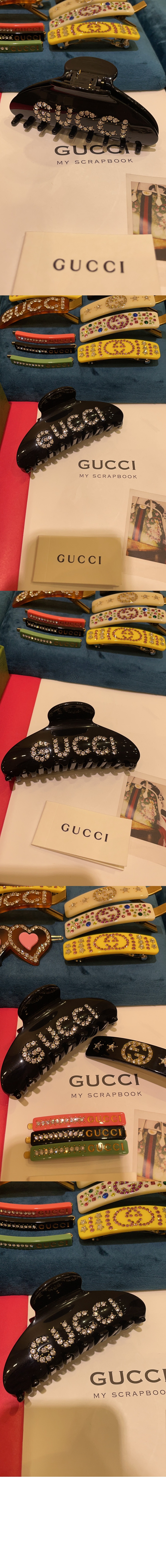 미러급레플리카사이트 | 명품레플리카 전문 쇼핑몰  | 딥퀄 - 크리스털 'GUCCI' 헤어 클립 741950 &gt; 구찌