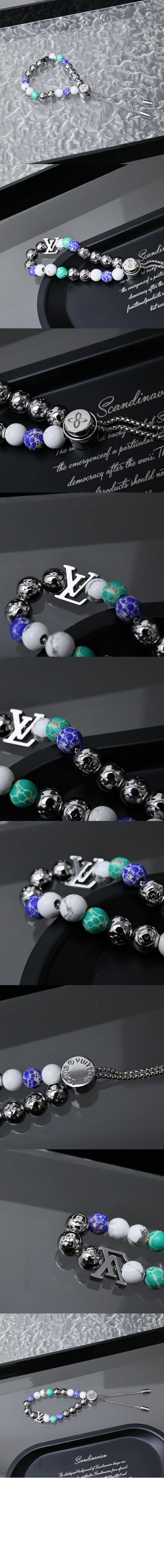 미러급레플리카사이트 | 명품레플리카 전문 쇼핑몰  | 딥퀄 - 리사이클드 모노그램 비즈 (Monogram Beads) 팔찌 M1666A &gt; 루이비통