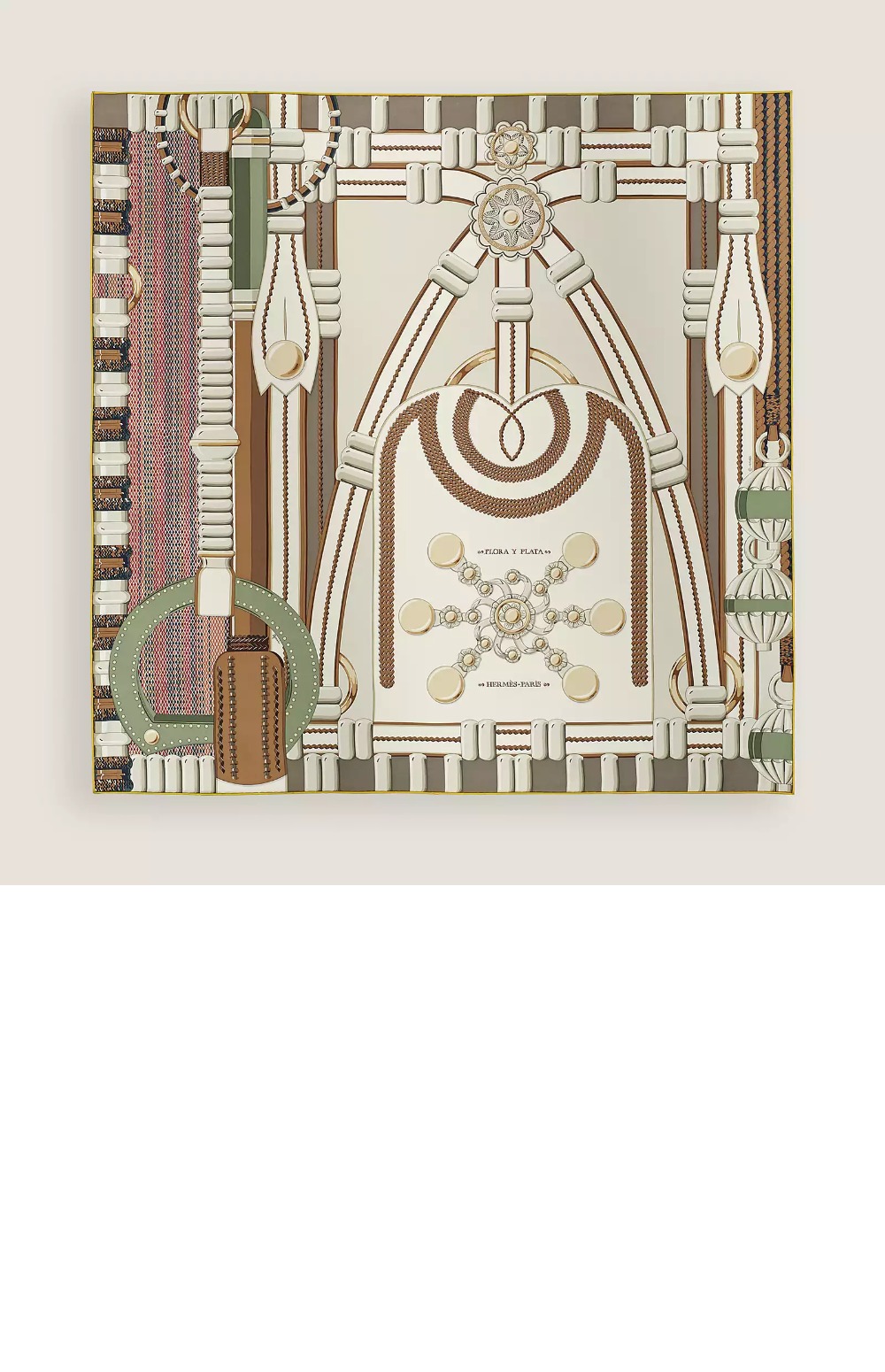 미러급레플리카사이트 | 명품레플리카 전문 쇼핑몰  | 딥퀄 - Flora y Plata 스카프 90 > 에르메스