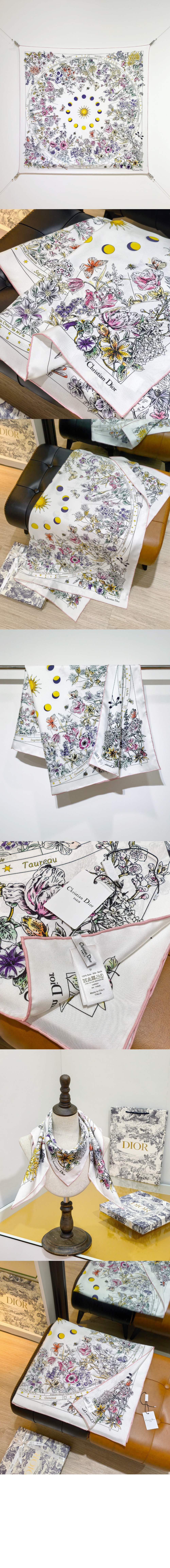 미러급레플리카사이트 | 명품레플리카 전문 쇼핑몰  | 딥퀄 - Astral Flowers 90 스퀘어 스카프 55FWC &gt; 디올
