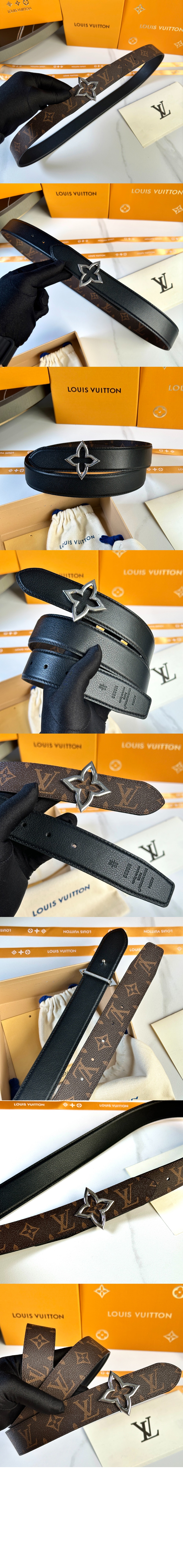 미러급레플리카사이트 | 명품레플리카 전문 쇼핑몰  | 딥퀄 - 슬림 플라워 리버서블 벨트 M8899U &gt; 루이비통