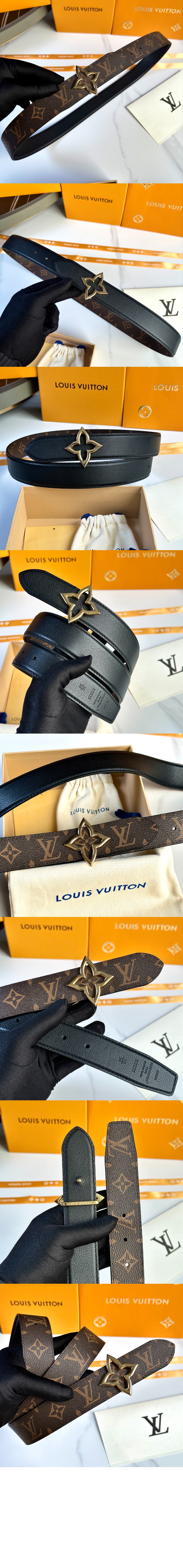 미러급레플리카사이트 | 명품레플리카 전문 쇼핑몰  | 딥퀄 - 슬림 플라워 리버서블 벨트 M8899U &gt; 루이비통