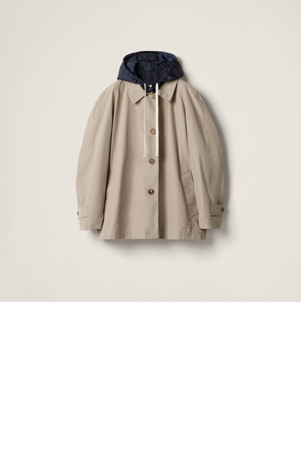 미러급레플리카사이트 | 명품레플리카 전문 쇼핑몰  | 딥퀄 - 파나마 코튼 및 기능성 퐁제 블루종 재킷 &gt; 미우미우