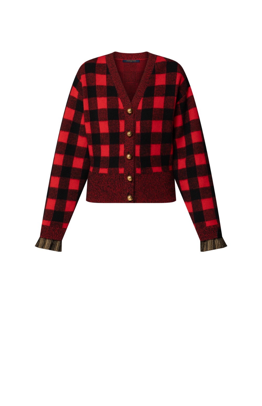 미러급레플리카사이트 | 명품레플리카 전문 쇼핑몰  | 딥퀄 - 그래픽 체크 니트 카디건 &gt; 루이비통