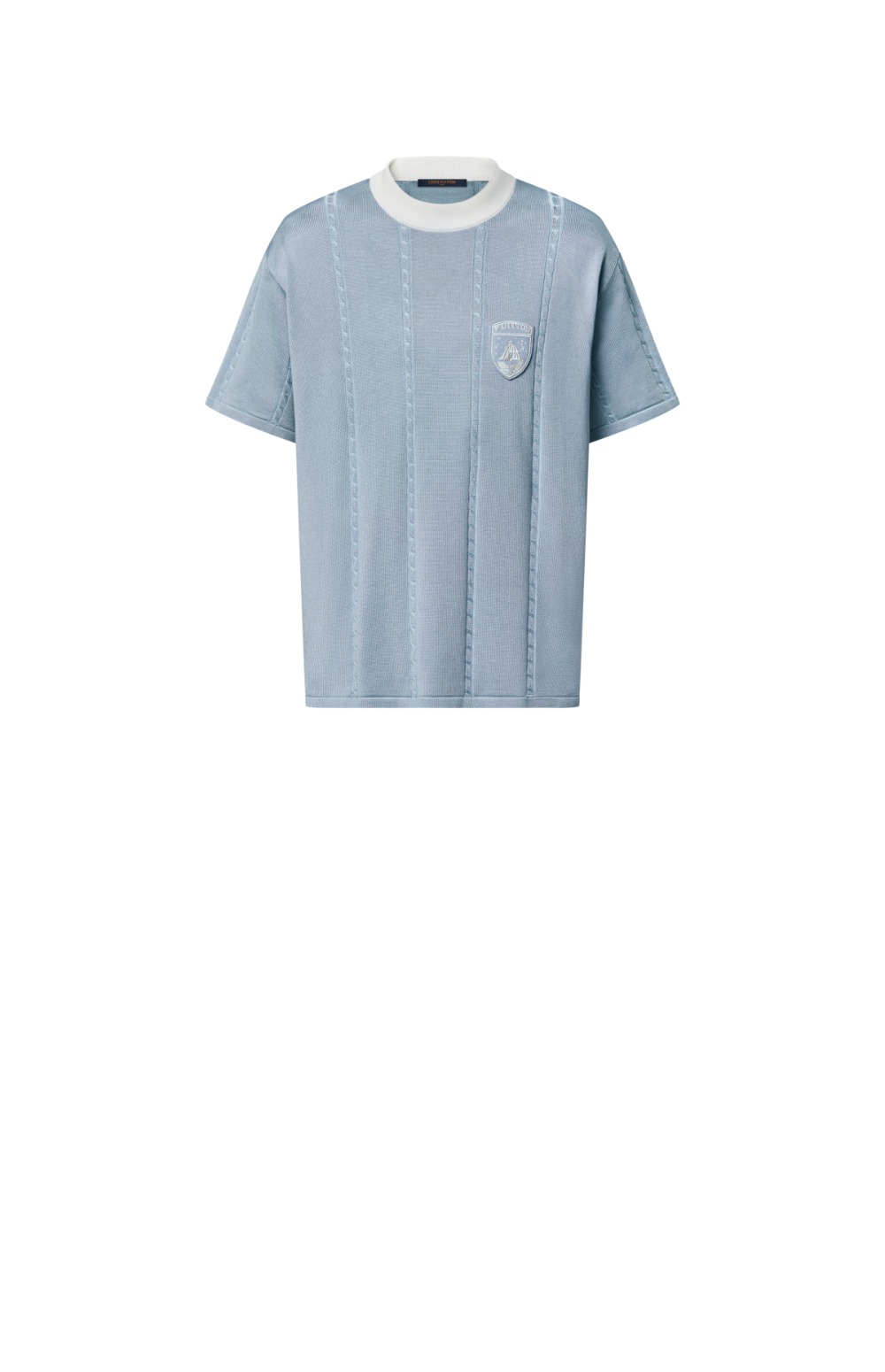 미러급레플리카사이트 | 명품레플리카 전문 쇼핑몰  | 딥퀄 - 실크 코튼 반팔 크루넥 &gt; 루이비통