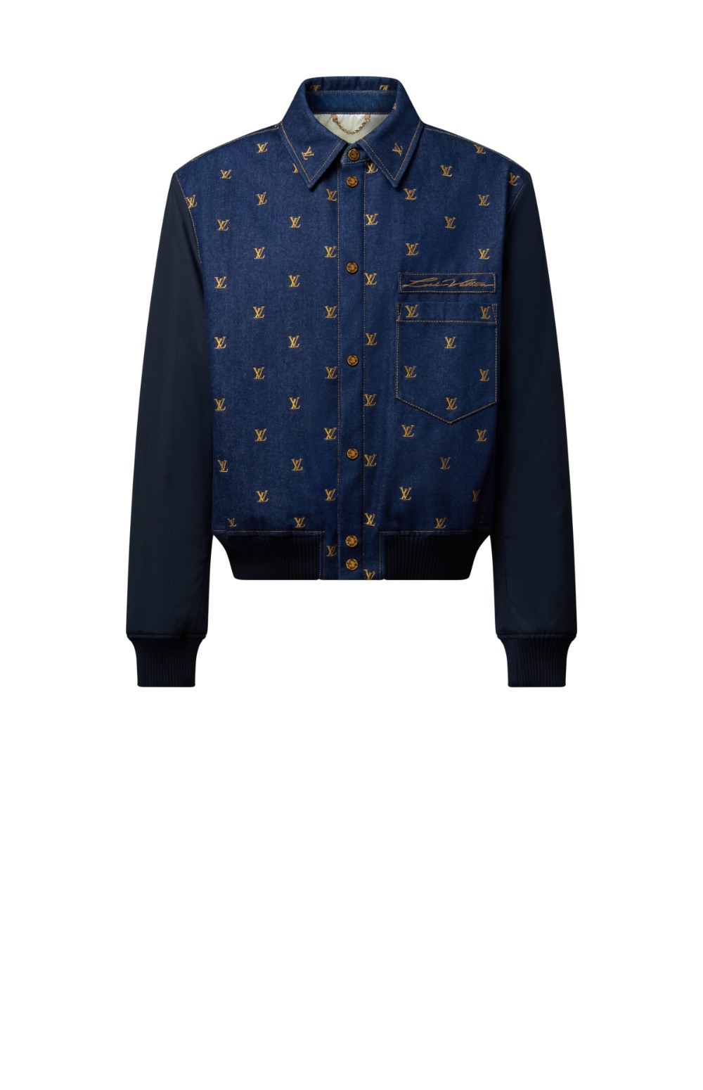 미러급레플리카사이트 | 명품레플리카 전문 쇼핑몰  | 딥퀄 - 업사이클 데님 바시티 재킷 &gt; 루이비통