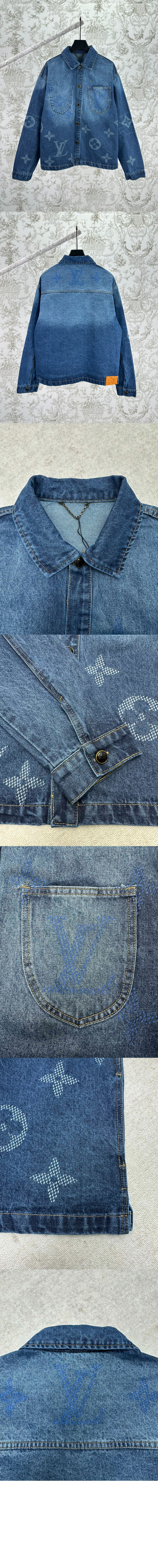 미러급레플리카사이트 | 명품레플리카 전문 쇼핑몰  | 딥퀄 - 모노그램 데님 워크웨어 오버셔츠 &gt; 루이비통