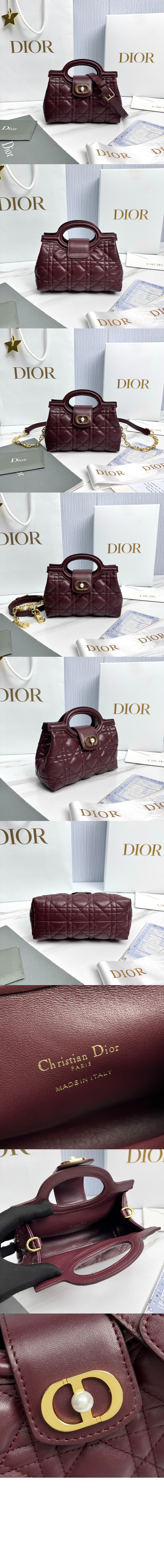 미러급레플리카사이트 | 명품레플리카 전문 쇼핑몰  | 딥퀄 - Jolie 탑 핸들 미니 백 S3123 &gt; 디올