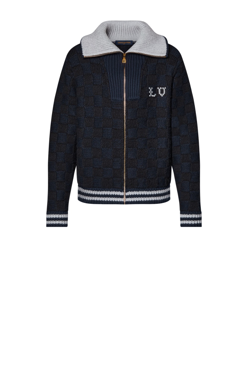 미러급레플리카사이트 | 명품레플리카 전문 쇼핑몰  | 딥퀄 - 다미에 니트 블루종 &gt; 루이비통