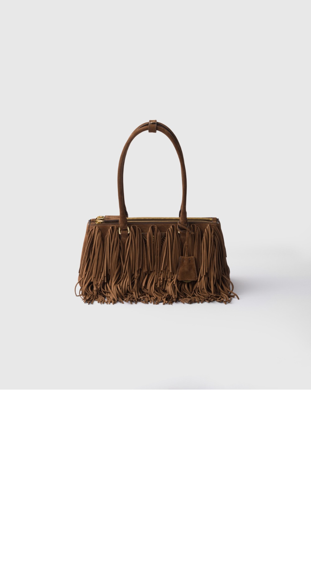 갤러리아 미디엄 스웨이드 백 프린지 1BA457 > Galleria - 갤러리아