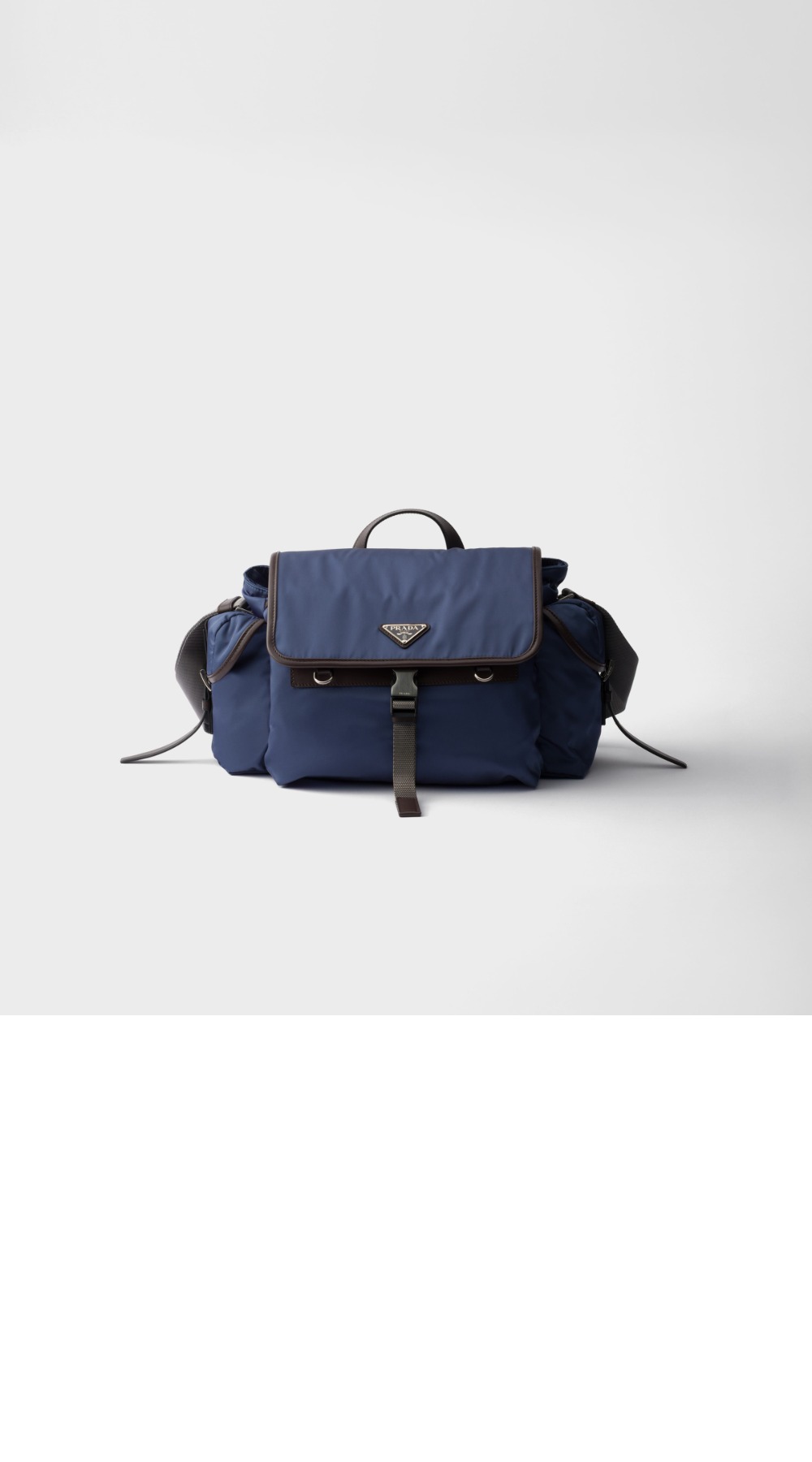 Re-Nylon 가죽 숄더백 2VD081 > Re-Nylon - 레나일론