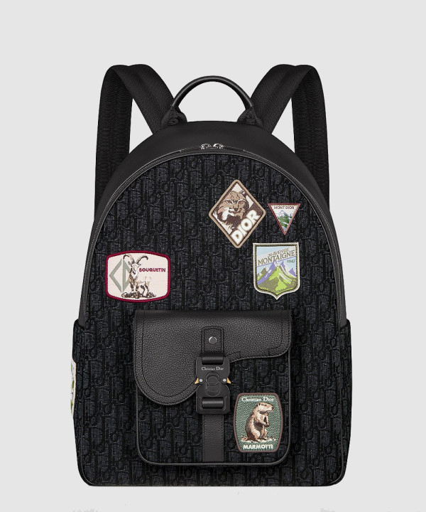 Saddle 지퍼 백팩  1ADBA